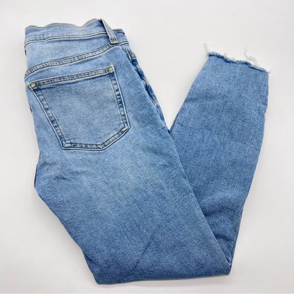 J. Crew Women’s 9” Toothpick Skinny Mid-Rise Light Blue Ankle Jeans-Size 26P - Picture 1 of 12